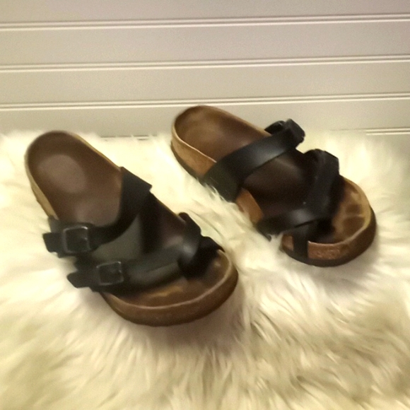 Birkenstock Black Leather Mayari Sandal - Picture 3 of 12